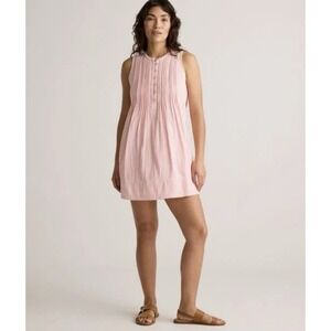 Quince Pink Sleeveless Dress